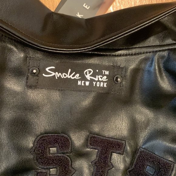 Men Black Vegan Leather - Picture 10 of 10